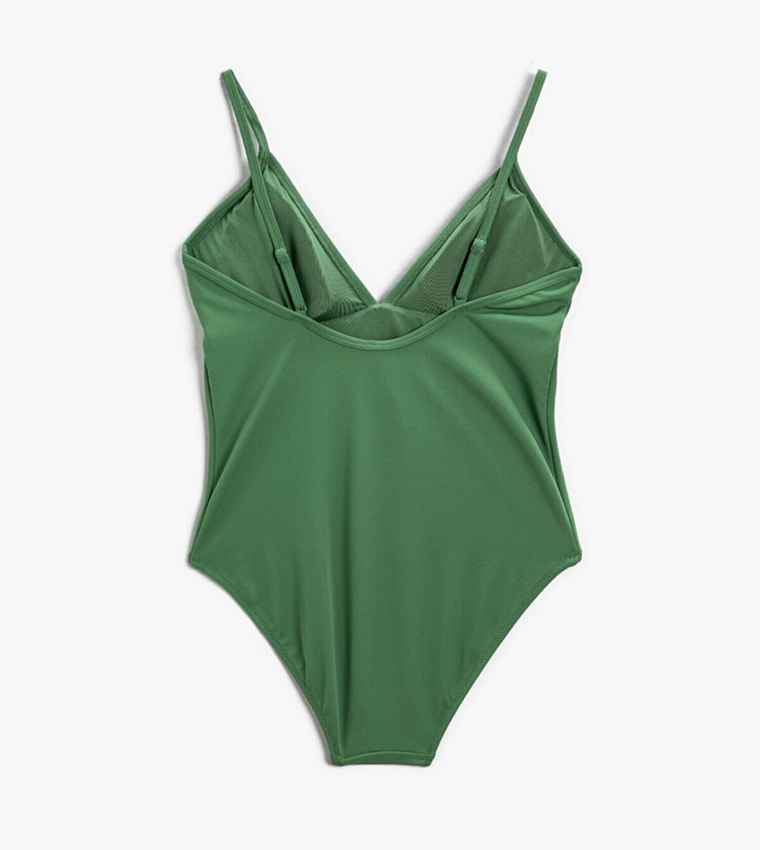 Rubber Detailed Viva Swimsuit
