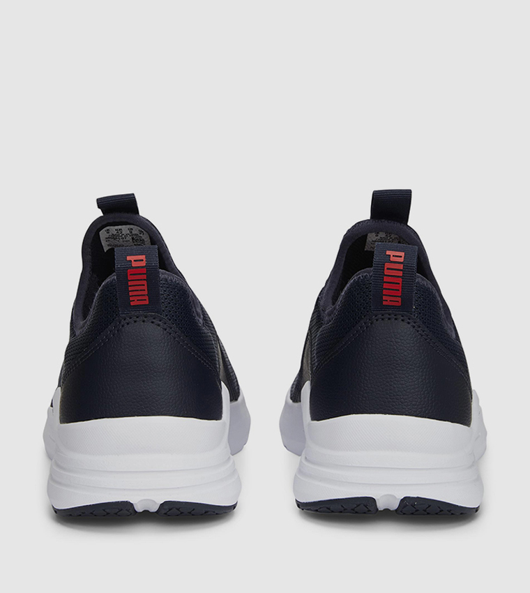 Buy Puma Wired Rapid Low Top Sneakers In Navy 6thStreet Oman