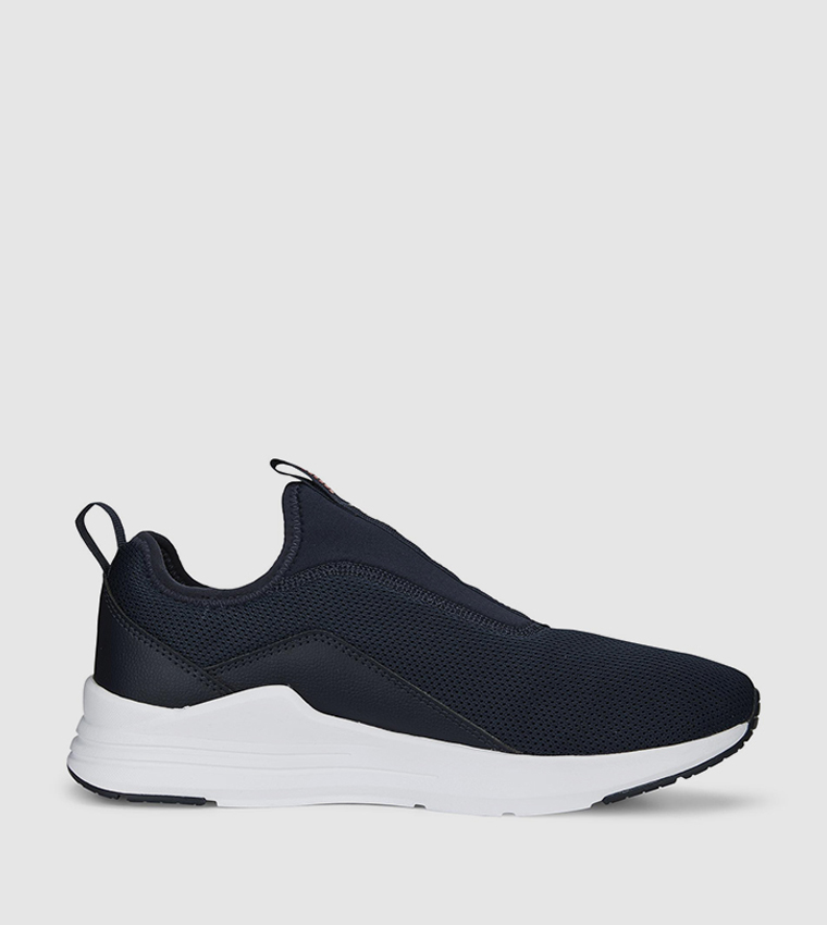 Buy Puma Wired Rapid Low Top Sneakers In Navy 6thStreet Oman