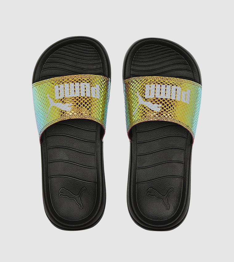 Women's puma clearance popcat slides