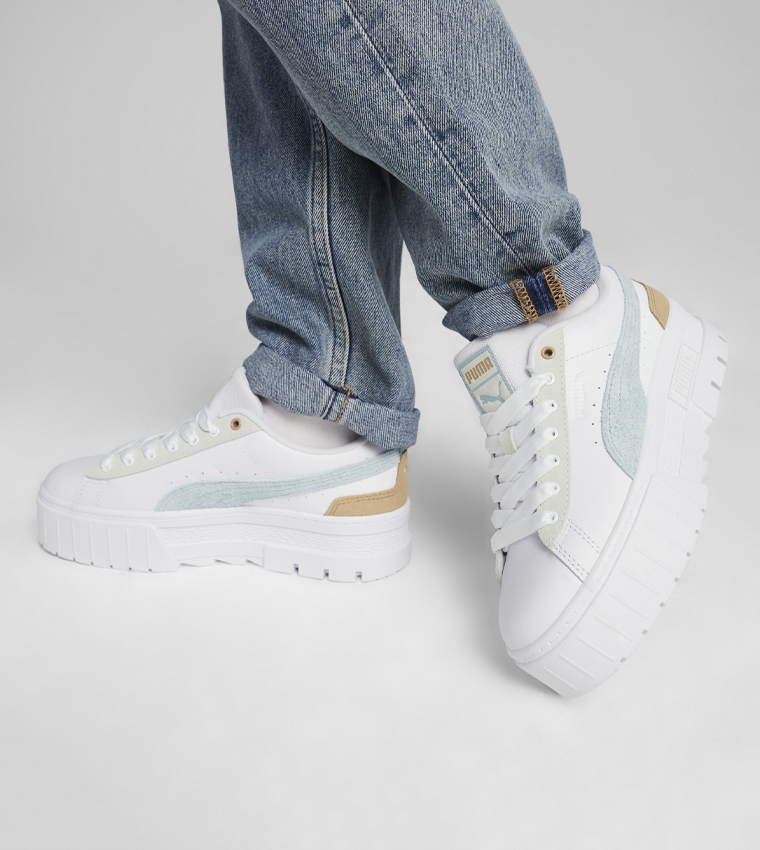 MAYZE Platform Lace-Up Sneakers