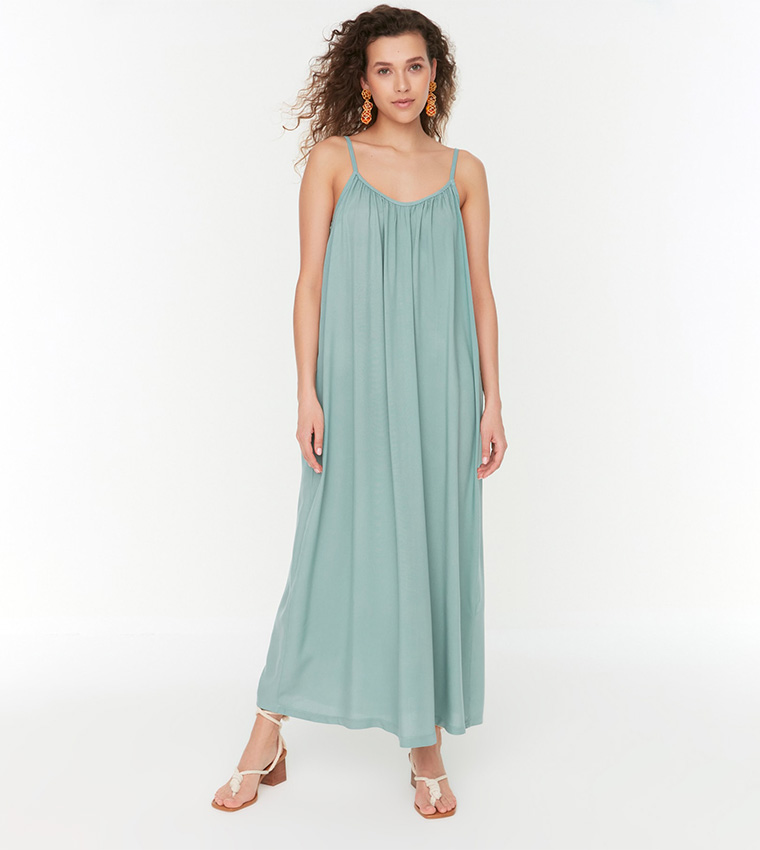 Buy Trendyol Casual Strappy Dress in MINT | 6thStreet UAE