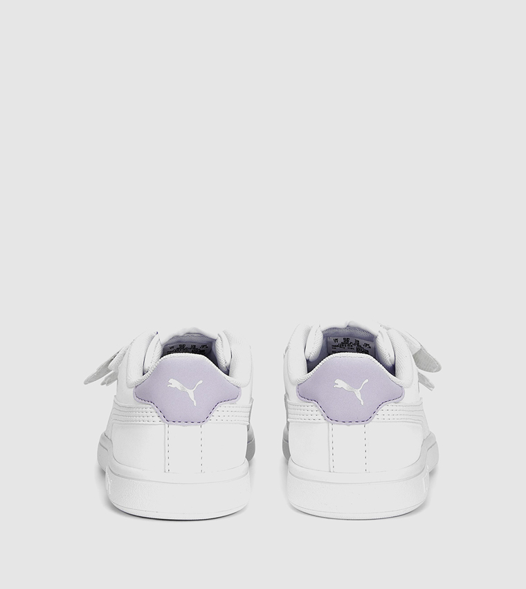 Puma slip ons sales kids white