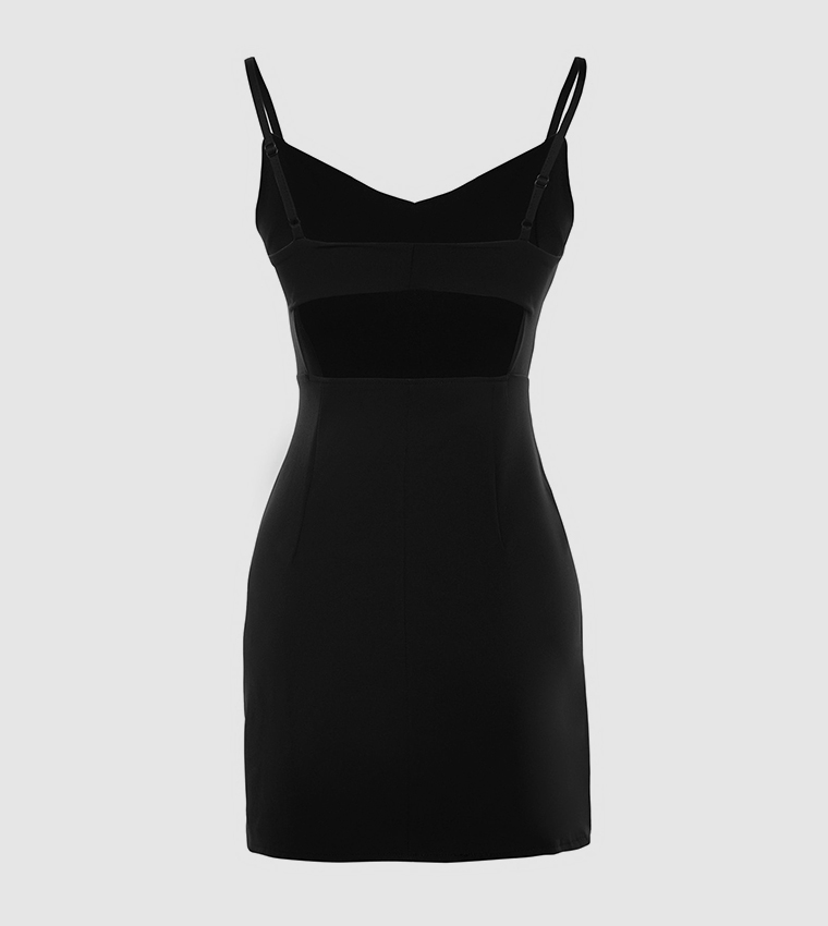 sachin and babi light blue dress Buy Trendyol Solid Casual Mini Dress In Black