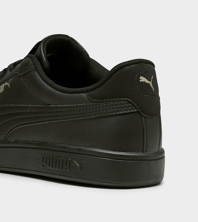 Buy Puma Smash 3.0 L Lace Up Casual Shoes In Black | 6thStreet UAE