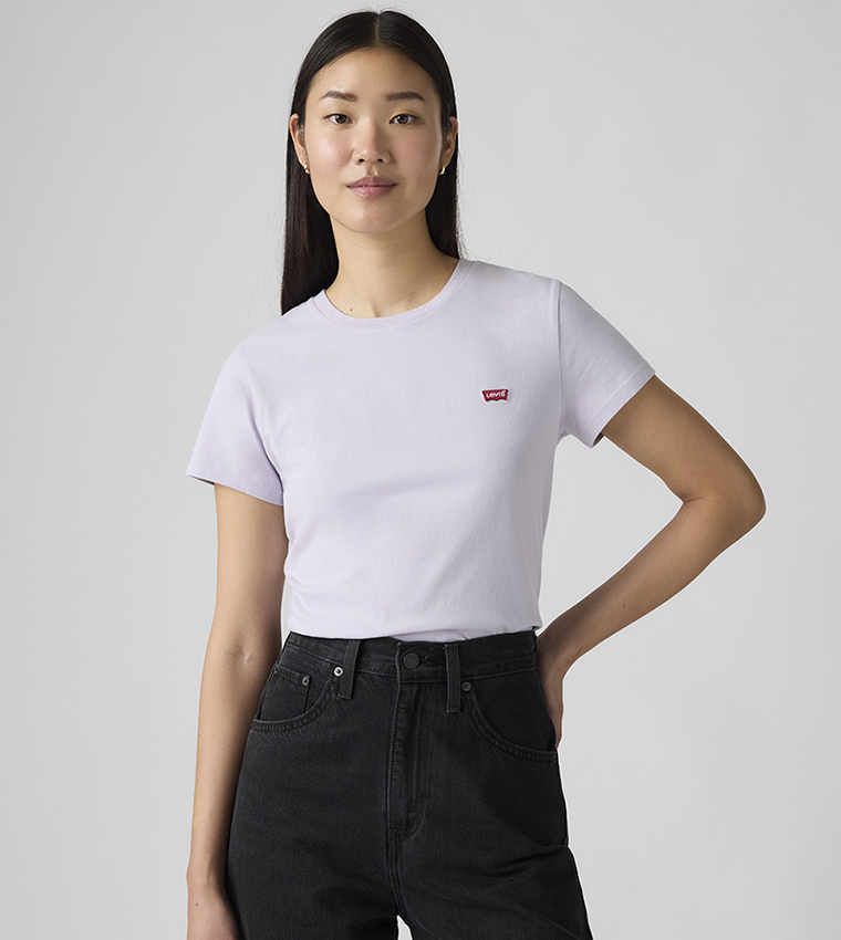 Logo Embroidered Short Sleeves T-Shirt