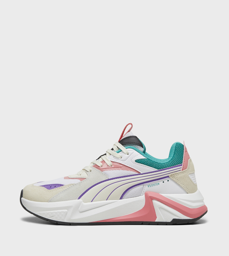 RS-Pulsoid Color Block Lace-Up Sneakers