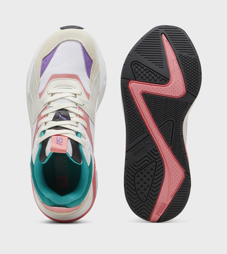 RS-Pulsoid Color Block Lace-Up Sneakers