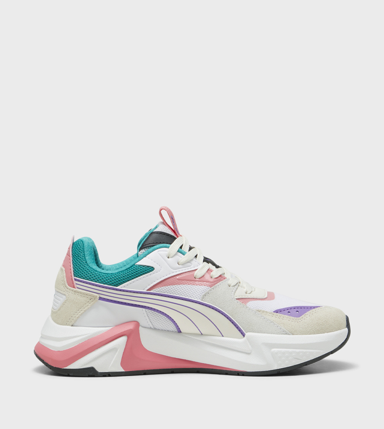 RS-Pulsoid Color Block Lace-Up Sneakers