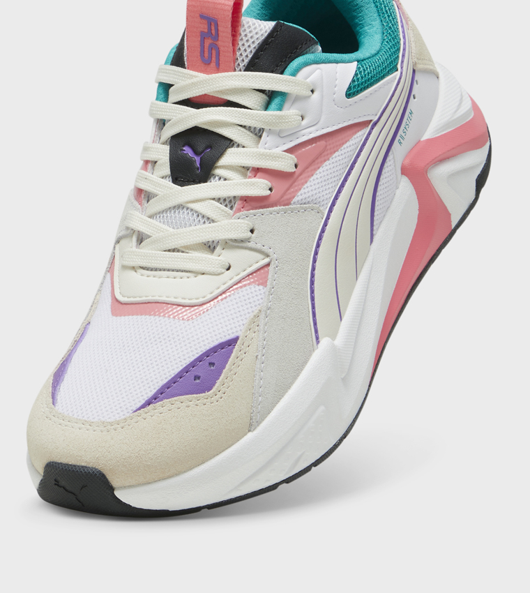 RS-Pulsoid Color Block Lace-Up Sneakers