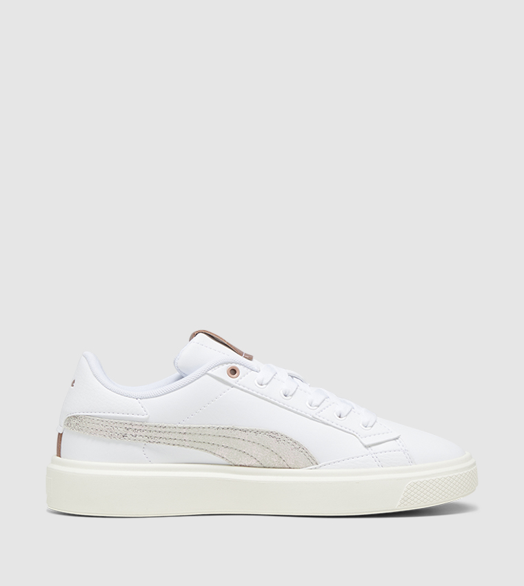 Buy Puma Lajla Shimmer Lace Up Sneakers In White | 6thStreet UAE