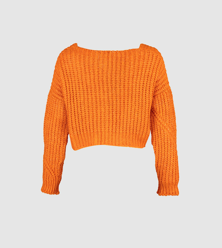 Crop Knitwear Cardigan