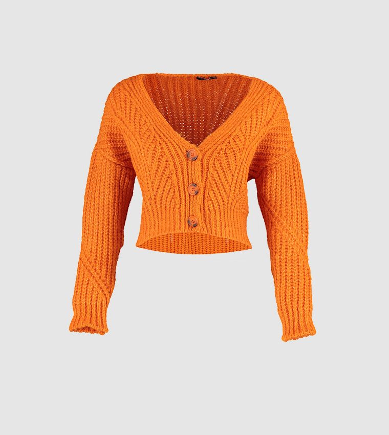 Crop Knitwear Cardigan