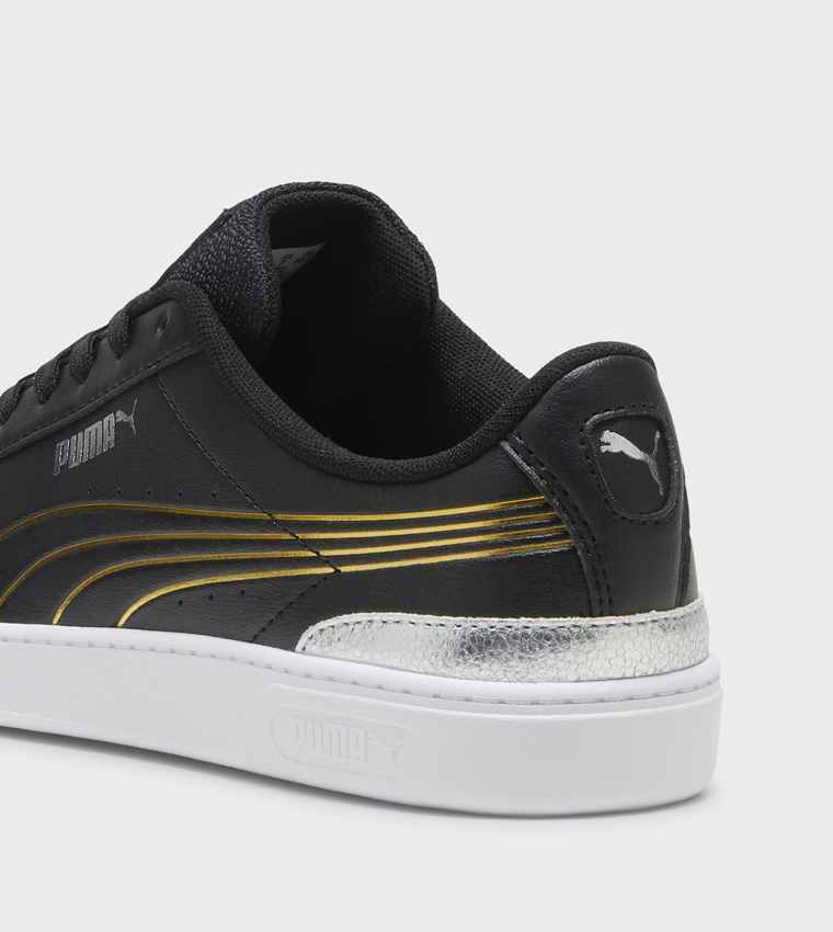 Vikky V3 Metallic Shine Lace-Up Sneakers