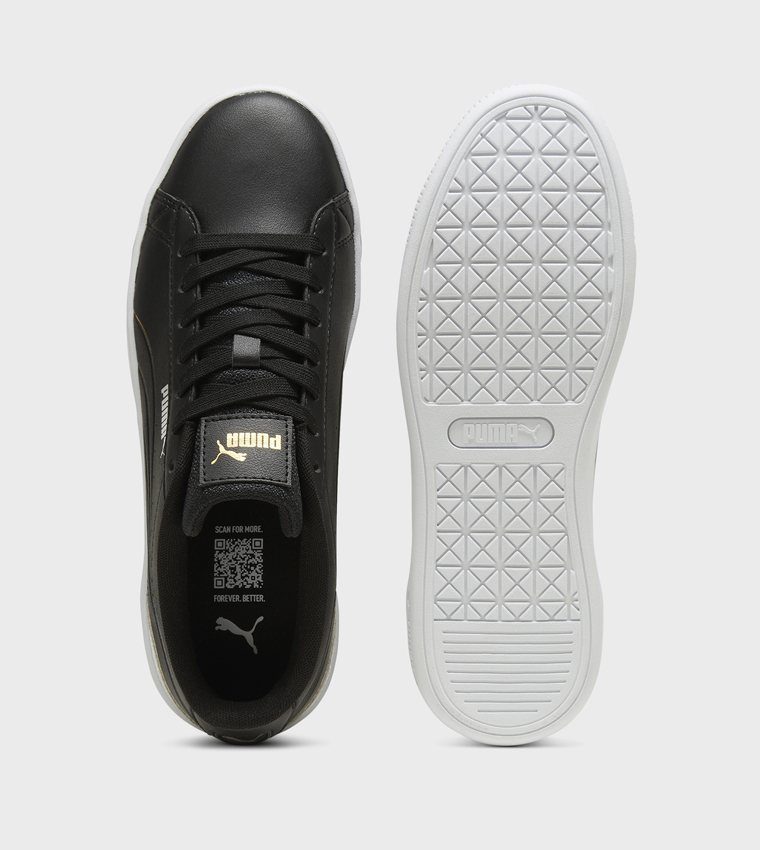 Vikky V3 Metallic Shine Lace-Up Sneakers
