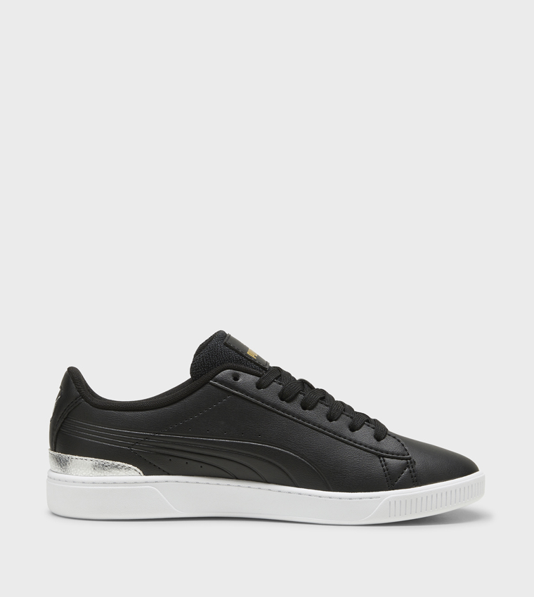 Vikky V3 Metallic Shine Lace-Up Sneakers