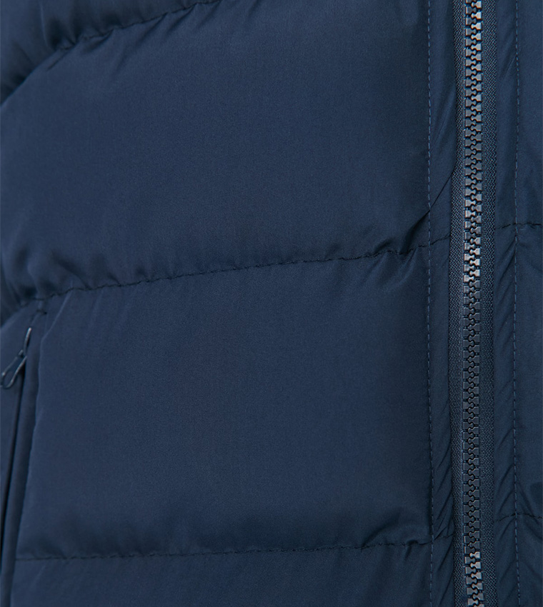 Hooded Zippered Fleece Jacket