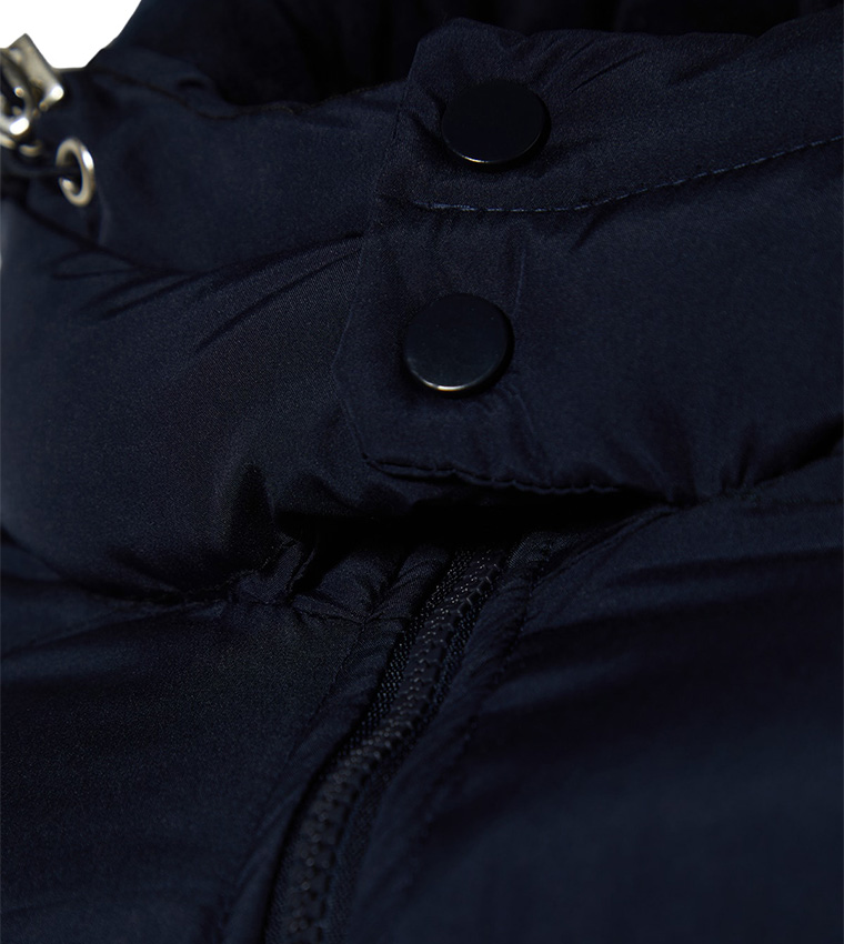 Hooded Zippered Fleece Jacket