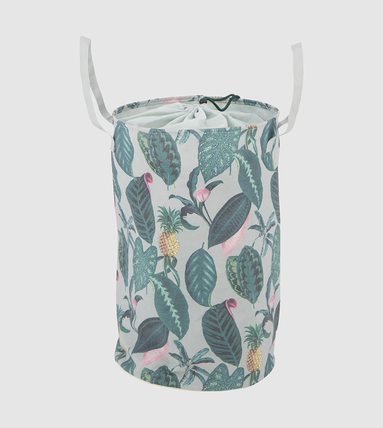 Canvas Basket Xl Tropical
