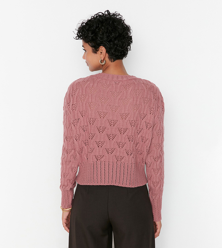Cable Knit Casual Sweater