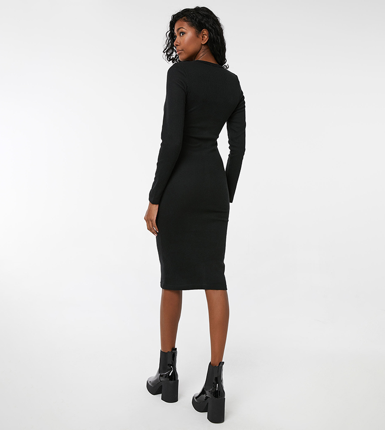 chinese dress ladies Petal and Pup Irene Long Sleeve Midi Dress