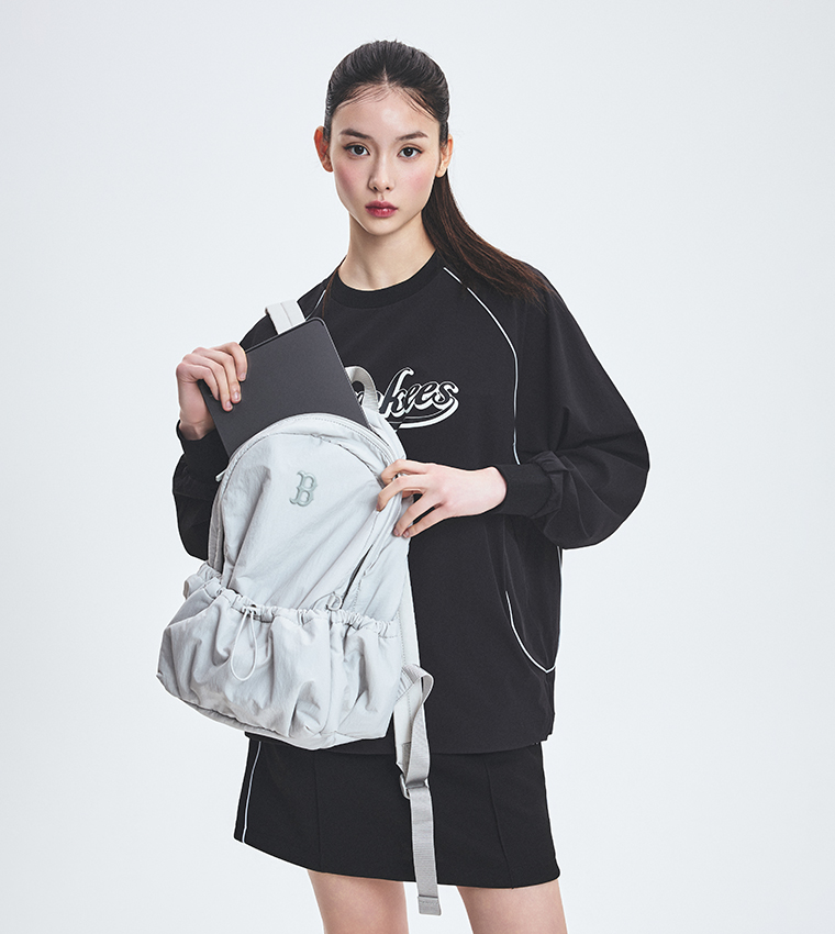 Crinkled Zip Around Backpack