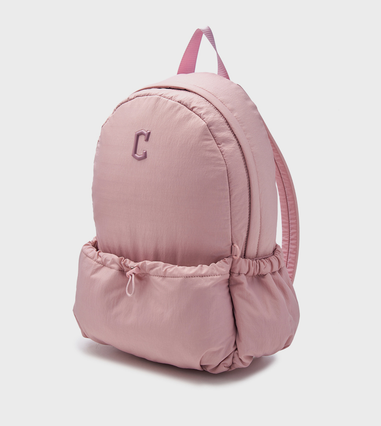 Crinkled Zip Around Backpack