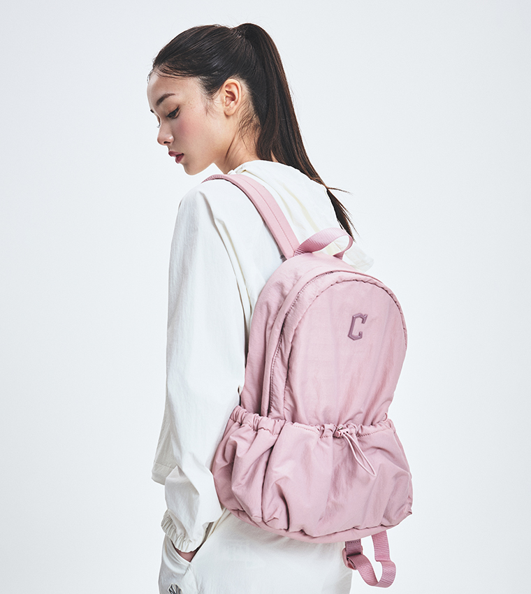 Crinkled Zip Around Backpack