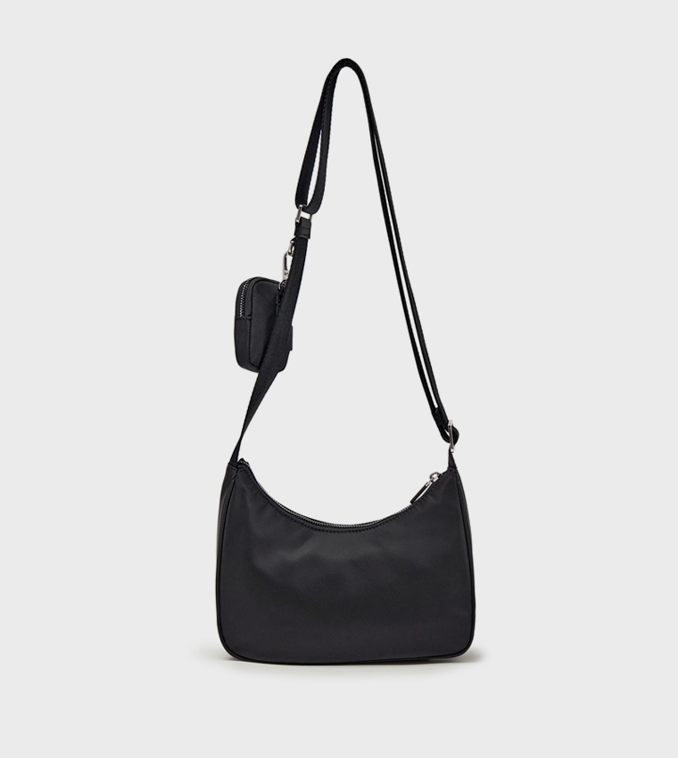 SPORTIVE Appliqued Crossbody Bag