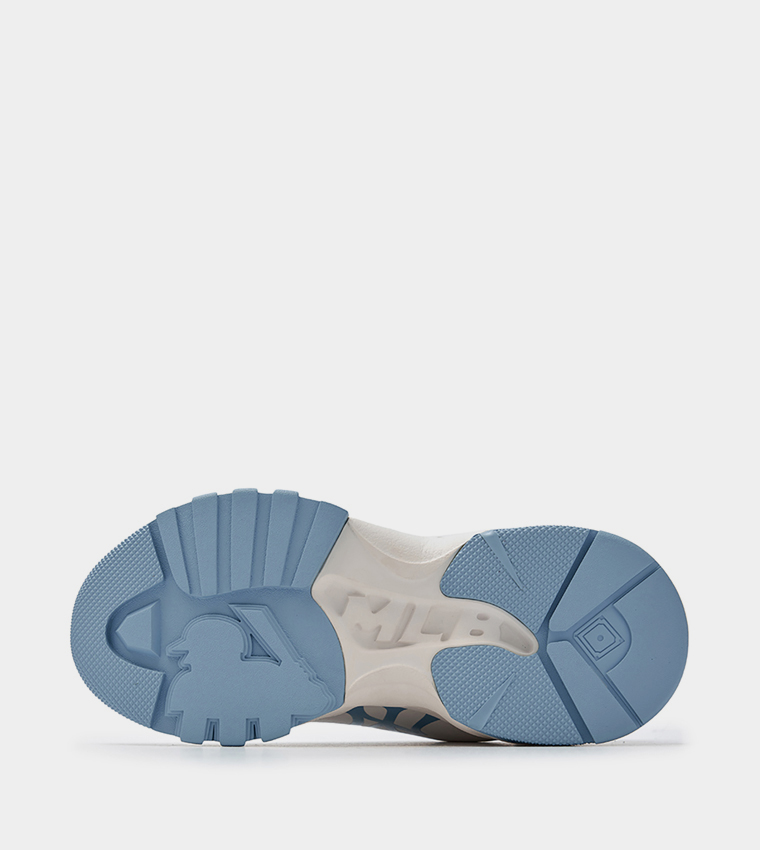 Round Toe Lace-Up Chunky Sneakers