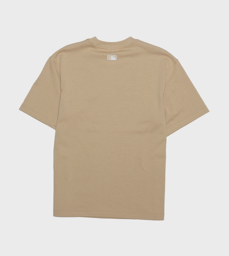 Embroidery Detail Short Sleeves Oversized T-Shirt