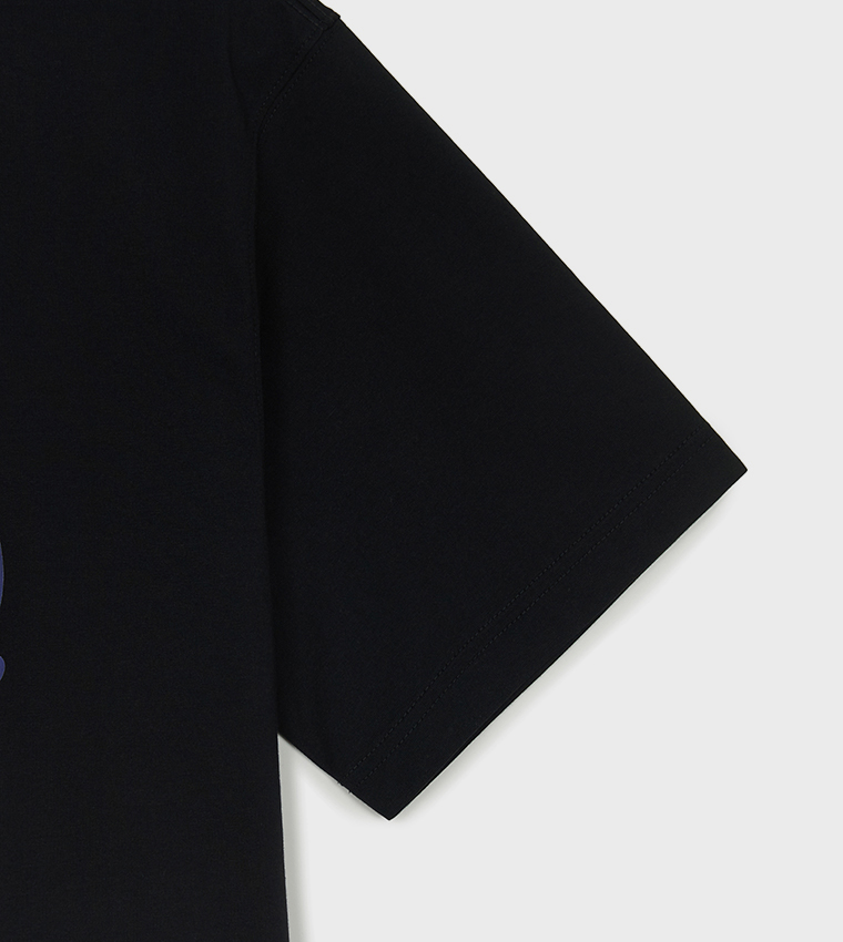 Printed Short Sleeves Oversized T-Shirt