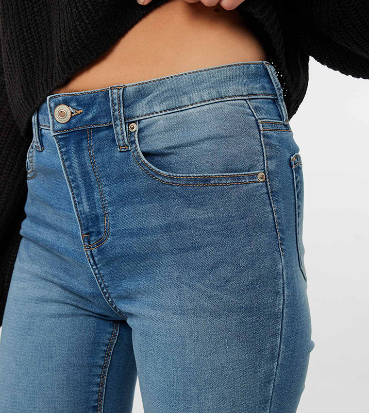 Comfy High Rise Skinny Fit Jeans
