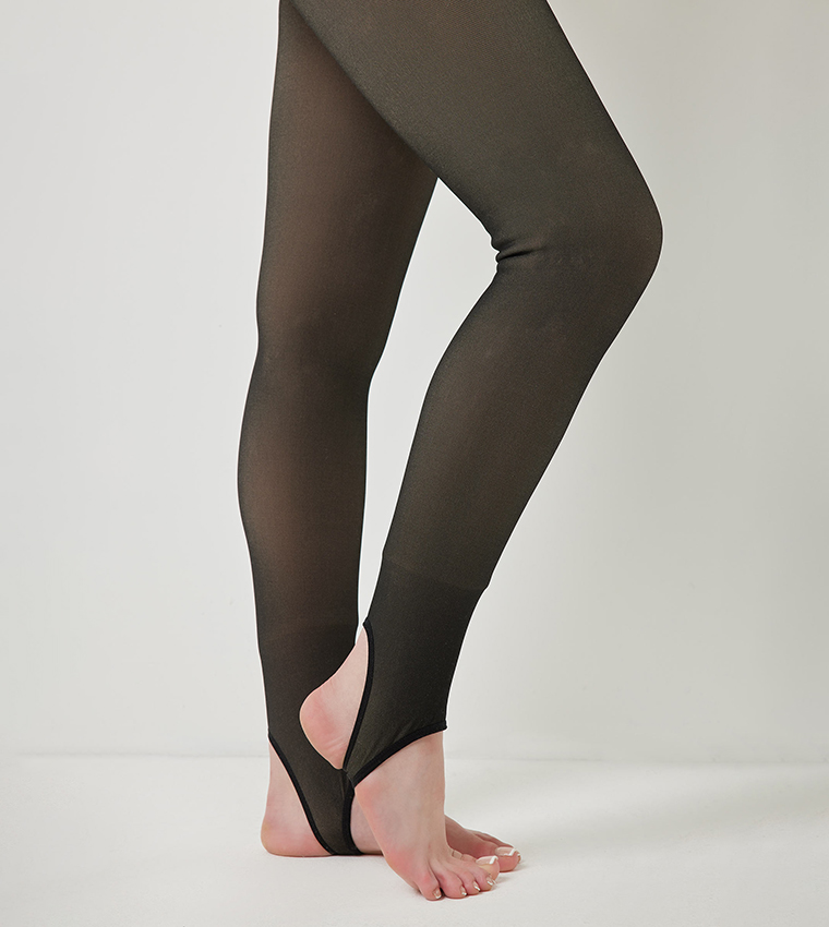 Fleece-Lined Translucent Leggings | Ardene