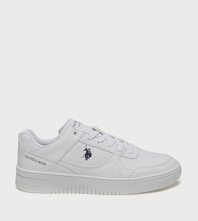 LEE Logo Detail Lace Up Sneakers