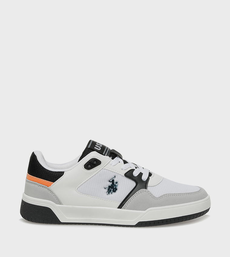 MILAN Logo Detail Lace Up Casual Shoes