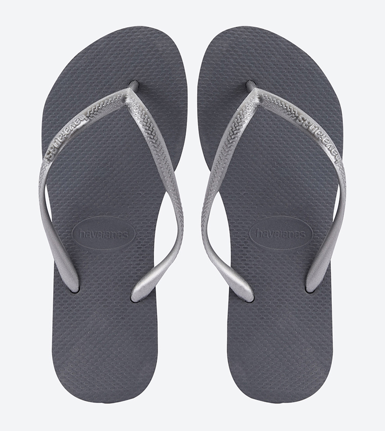 Open Toe Slim Flip-Flops