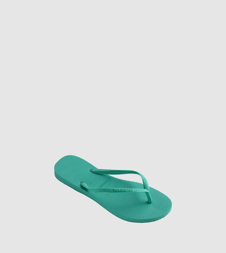 Slim Textured Flip-Flops