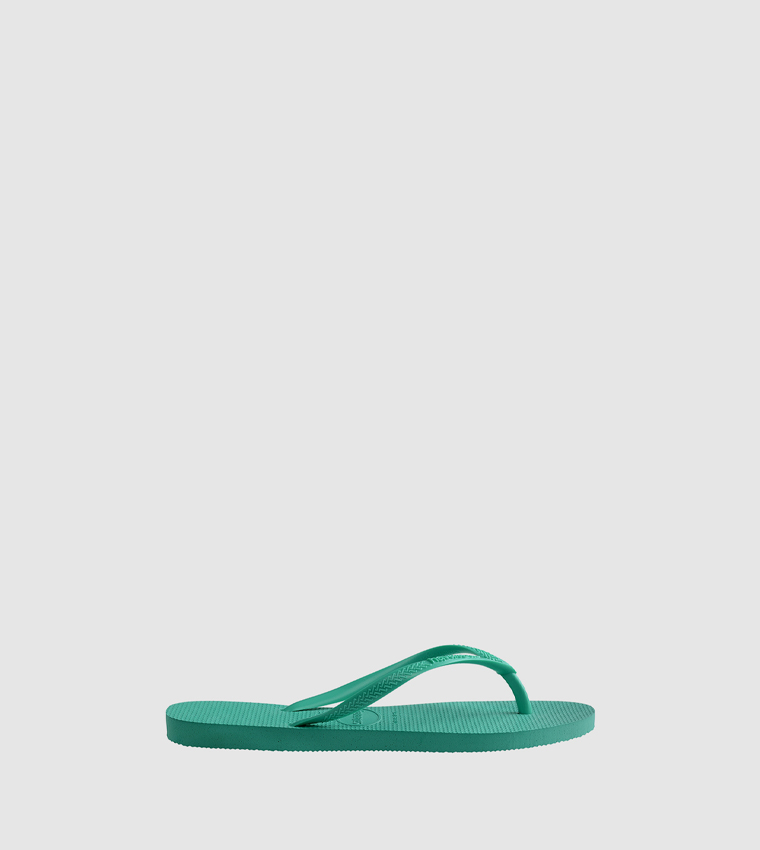 Slim Textured Flip-Flops