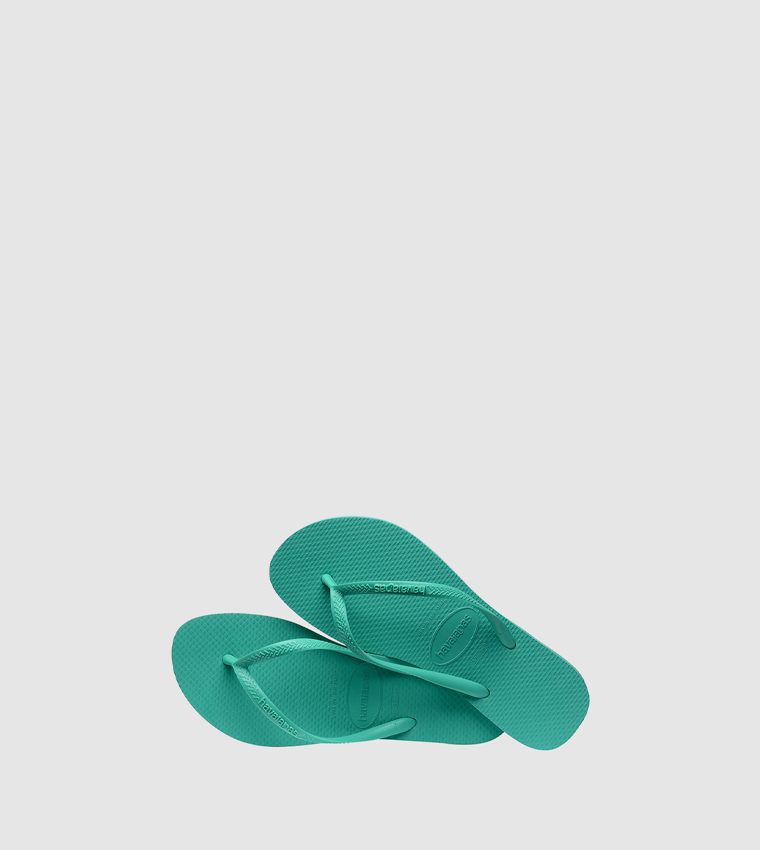 Slim Textured Flip-Flops