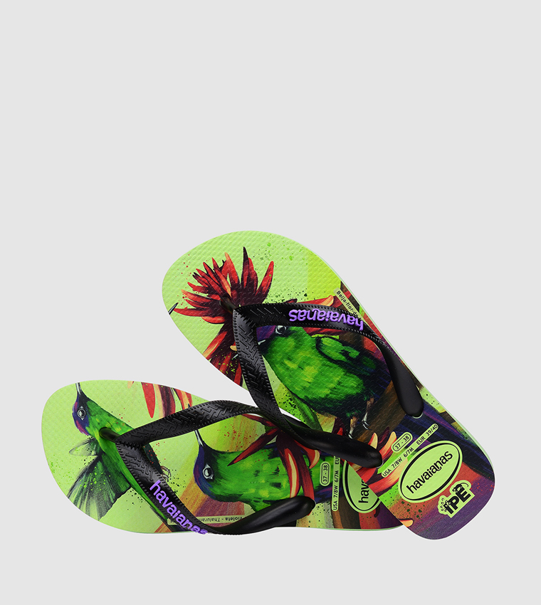 Ipe Printed Flip Flops