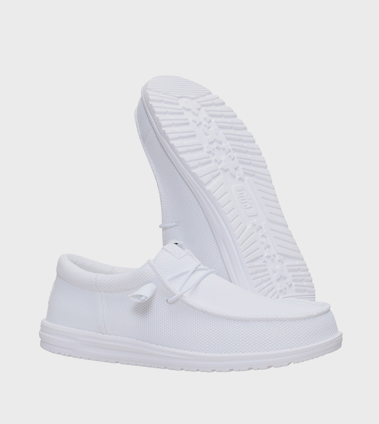 WALLY Funk Textured Slip-On Shoes