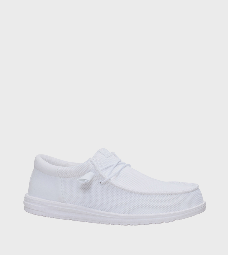 WALLY Funk Textured Slip-On Shoes