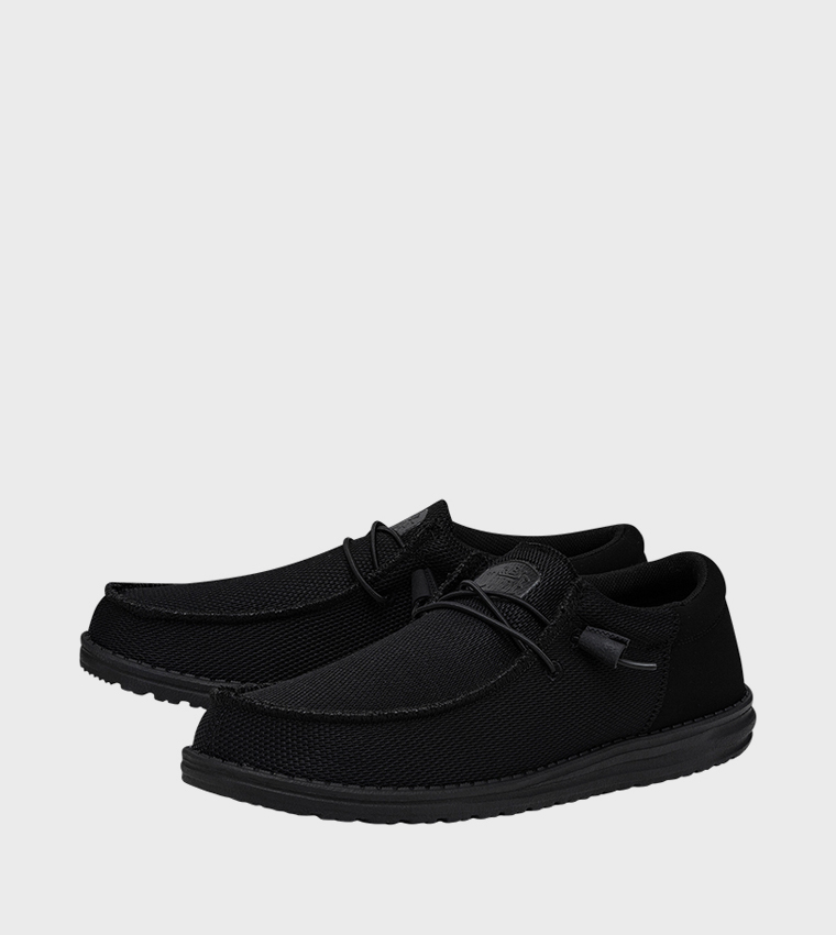 WALLY Funk Textured Slip-On Shoes
