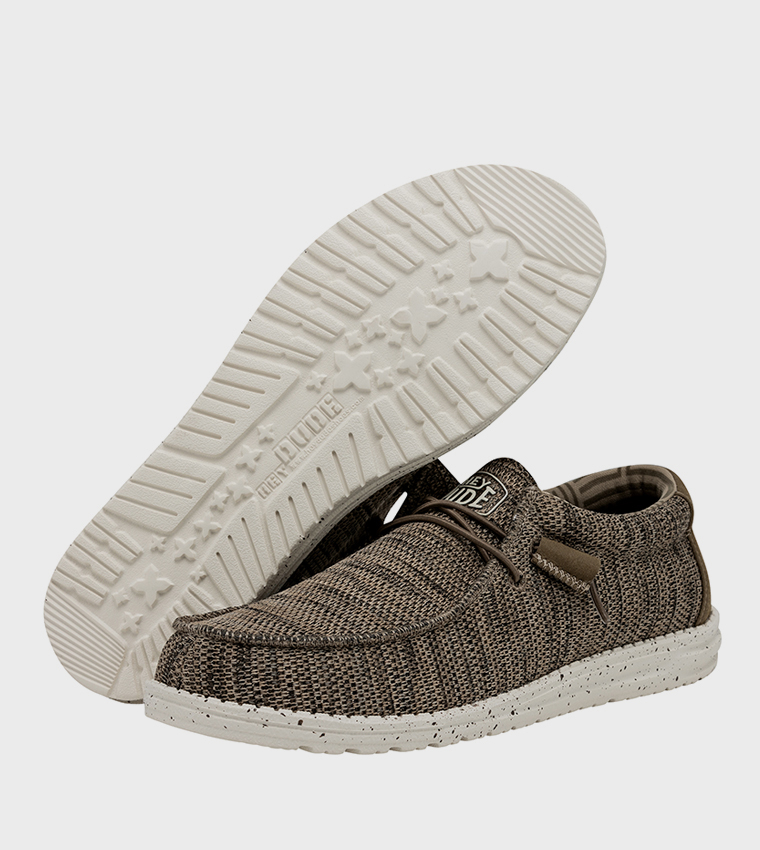Wally Sox Textured Slip-On Shoes