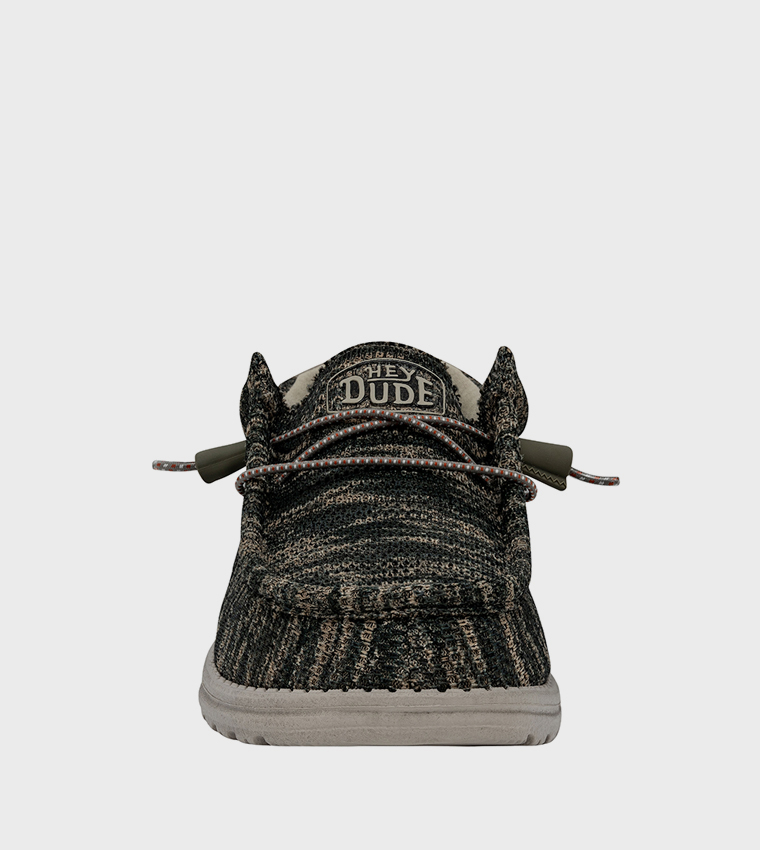 WALLY Sox Textured Slip-On Shoes