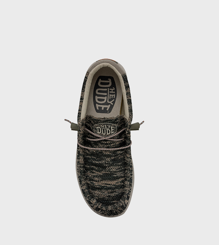 WALLY Sox Textured Slip-On Shoes