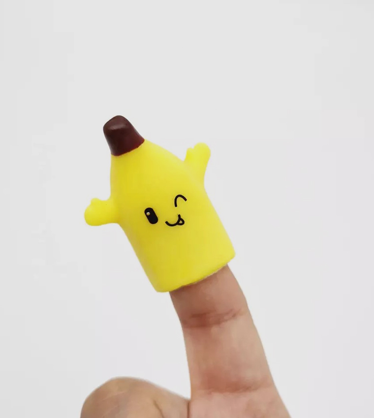 Pack of 5 Fruits & Vegetables Finger Puppets