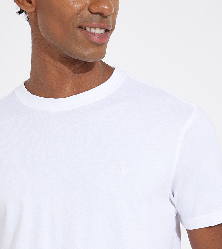 Solid Super Soft Crew Neck Icon T-Shirt
