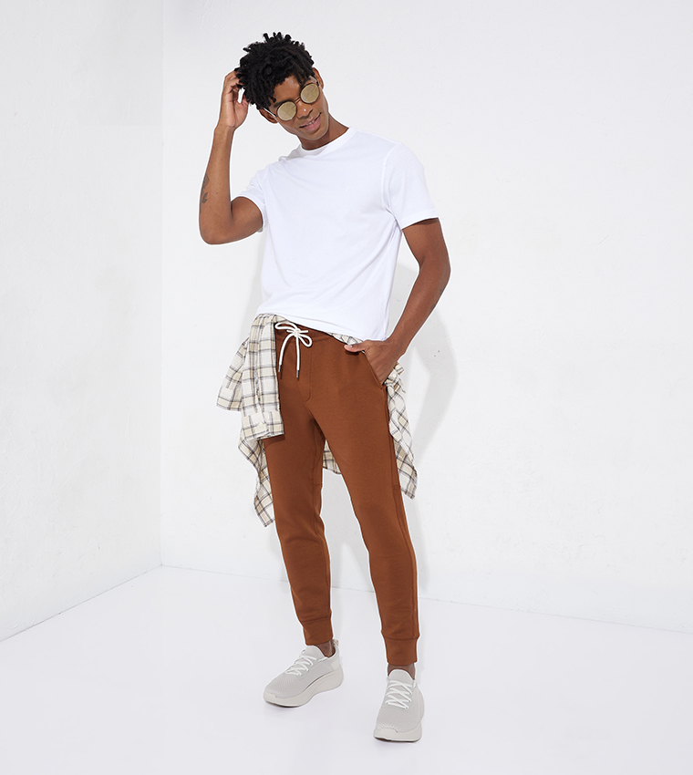 Solid Super Soft Crew Neck Icon T-Shirt